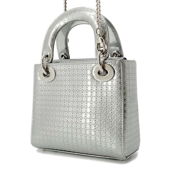 Dior Lady Micro Mini Black Christian   Cannage Handbag - Picture 1 of 16
